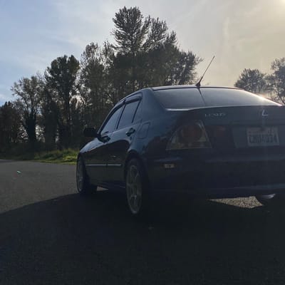 17 inch Avid.1 AV26 in White on a 2003 Lexus IS300