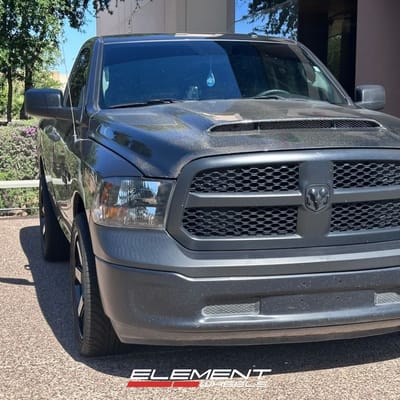 22 inch Raceline 942B Addict in Gloss Black on a 2021 Dodge Ram 1500 Classic