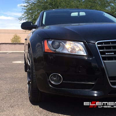 20x10 Varro VD01 Matte Graphite on Audi A5 w/ Specs