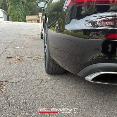 19 inch Blaque Diamond BD-F25 in Gloss Black on a 2019 Volvo S60