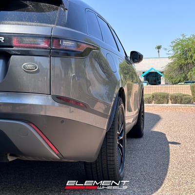 20 inch Savini SV-F2 Satin Black on a 2018 Land Rover Range Rover Velar
