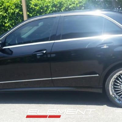 20 inch 2Crave No-13 Chrome on 2011 Mercedes Benz E350 w/ Specs