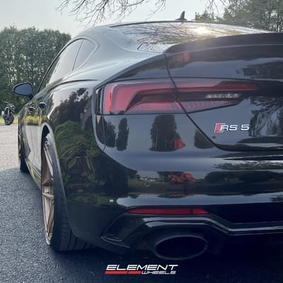 20 Inch Variant Xenon Brushed Bronze on a 2021 Audi RS5