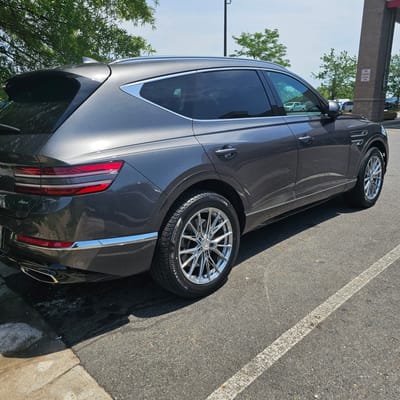 20 inch Variant Rian in Chrome Powdercoated on a 2021 Genesis GV80