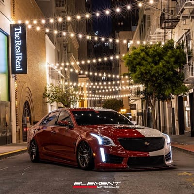 19 inch Variant Radon Satin Bronze on a 2018 Cadillac CTS-V