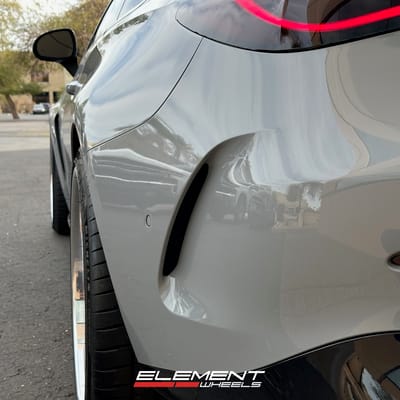 21 Staggered Variant SLV-3P Raw Milled on a 2024 Mercedes CLE53 AMG