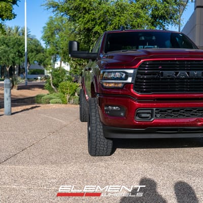 20 Inch Fuel Off Road Covert D696 in Bronze w/ Black Lip on a 2021 Dodge Ram 2500