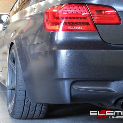 20 inch Staggered Stance SC6 Slate Grey on 2013 BMW M3 w/ Specs