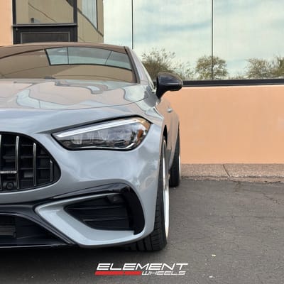 21 Staggered Variant SLV-3P Raw Milled on a 2024 Mercedes CLE53 AMG