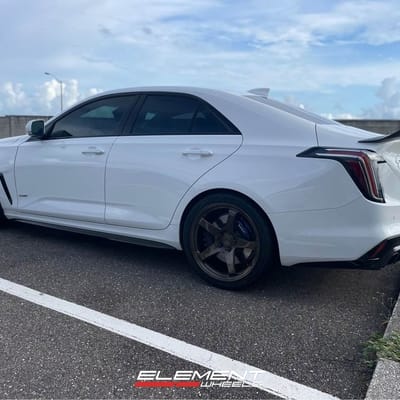 19" Staggered BC Forged TR50 on 2022 Cadillac CT4V Blackwing