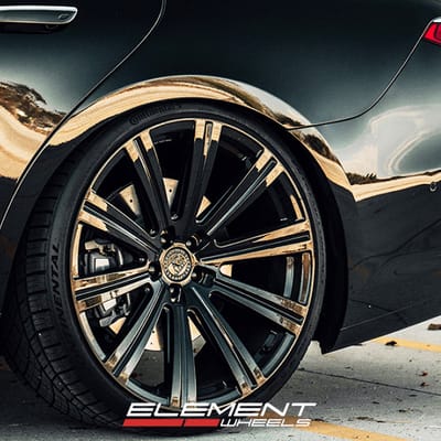 22" Staggered Avant Garde Vanguard on 2023 Mercedes S580 S-Class Lowered