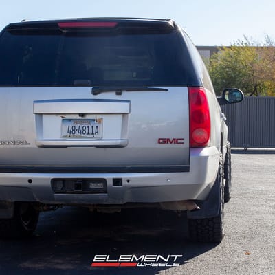 20 inch American Racing AR893 Mainline Gloss Black Machined on a 2013 GMC Yukon 4WD