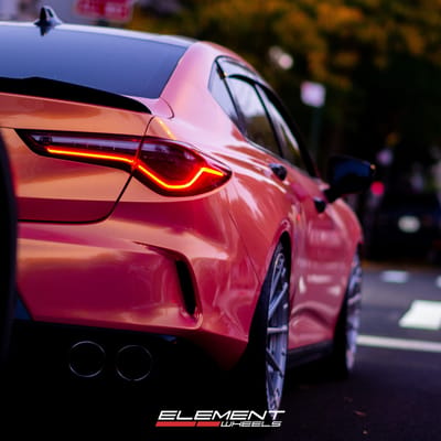 20 inch Variant Aure in Raw Milled on a 2023 Acura TLX Type-S