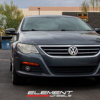 19 inch Niche Targa Silver Machined M131 on a 2010 Volkswagen CC