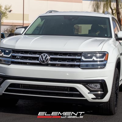 20 inch Gianelle Monte Carlo Gloss Black on a 2019 Volkswagen Atlas