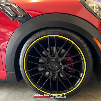 19 inch Savini BM13 in Gloss Black on a 2015 Mini Paceman