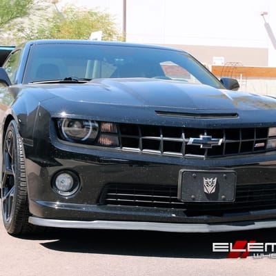 20 inch Staggered MRR 228 Replica Gloss Black on 2010 Chevy Camaro SS w/ Specs