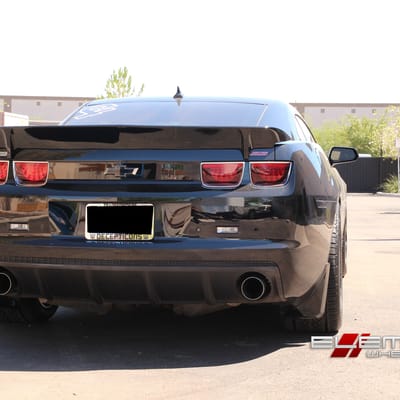 20 inch Staggered MRR 228 Replica Gloss Black on 2010 Chevy Camaro SS w/ Specs