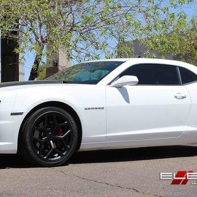 20x10 and 20x11 Gloss Black MRR 228 on 2016 Chevy Camaro SS w/ Specs