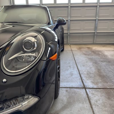Staggered 20 inch Variant Maxim in Satin Bronze on a 2014 Porsche 911 Carrera 911 4S