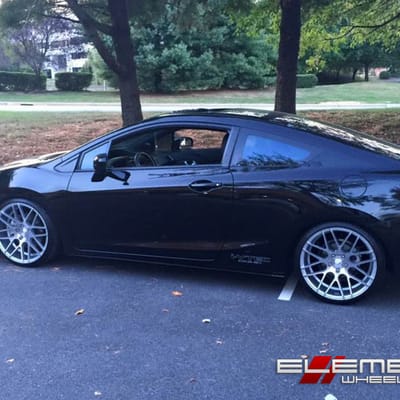 19 inch Groundforce GF07 on 2015 Honda Civic Si Coupe w/ Specs