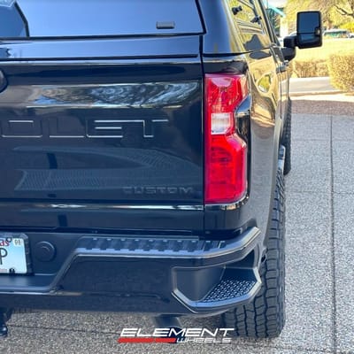 20 Inch ICON Rebound Bronze on a 2022 Chevrolet Silverado 2500