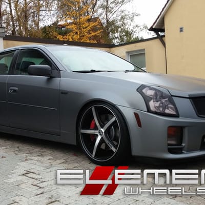 20 inch Dub Rio wheels On 2007 Cadillac CTSV w/ Specs