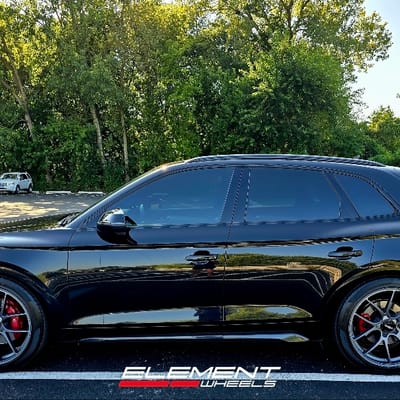 21 Inch Rotiform LTN Satin Titanium R901 (Monoblock Forged) on a 2021 Audi SQ5