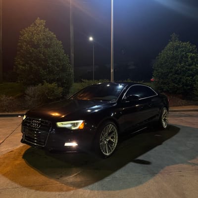 19 inch ESR RF11 in Hyper Silver on a 2014 Audi A5