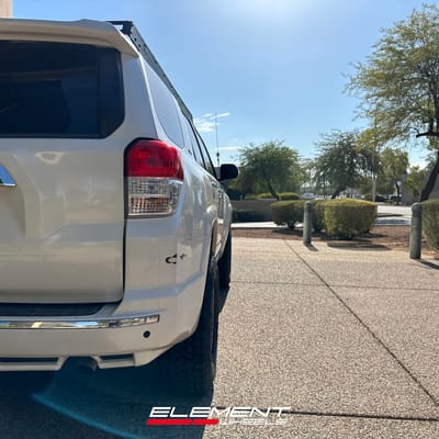 17 inch Method Race MR705 Titanium (Bead Grip) on a 2011 Toyota 4Runner
