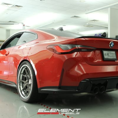 20 inch Staggered Variant BLS-3P+ on a 2022 BMW M4