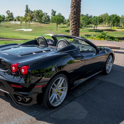 Variant Krypton Full Brushed Silver (Cold Forged) On A Ferrari F430
