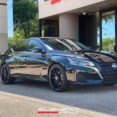 19 inch Blaque Diamond BD-11 in Gloss Black on a 2024 Nissan Altima