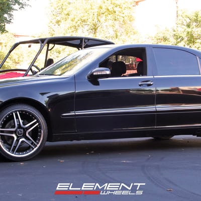 Eurosport 63 Wheels on 2005 Mercedes S Class w/ Specs