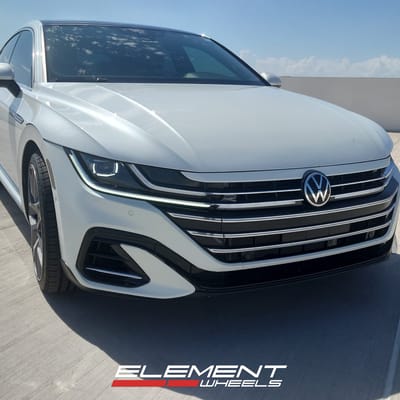 20 inch Asanti ABL-27 in Titanium Brushed on a 2023 Volkswagen Arteon