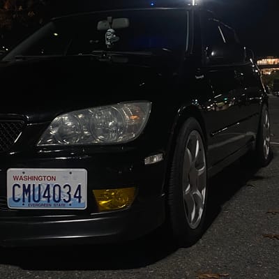 17 inch Avid.1 AV26 in White on a 2003 Lexus IS300