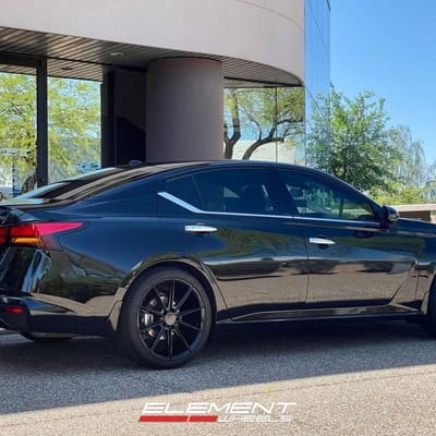 19 inch Blaque Diamond BD-11 in Gloss Black on a 2024 Nissan Altima
