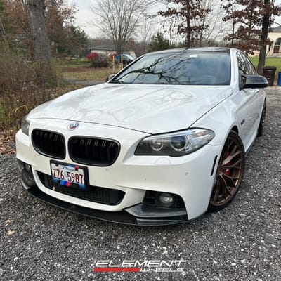 20 Staggered Ferrada FR9 in Brushed Cobre on a 2014 BMW 5 Series X-Drive