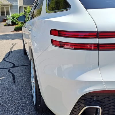 21 inch MRR Ground Force GF5 in Silver Machined on a 2025 Genesis GV70