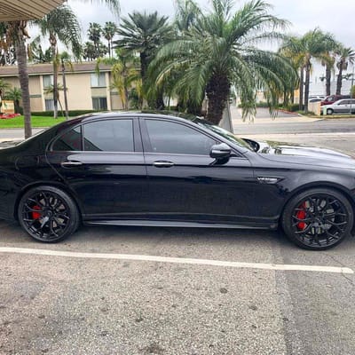 Element EL99 Gloss Black On A Mercedes 