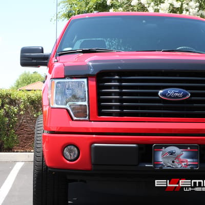 Fuel Lethal Wheels on 2014 Ford F-150 Stock Height w/ Specs