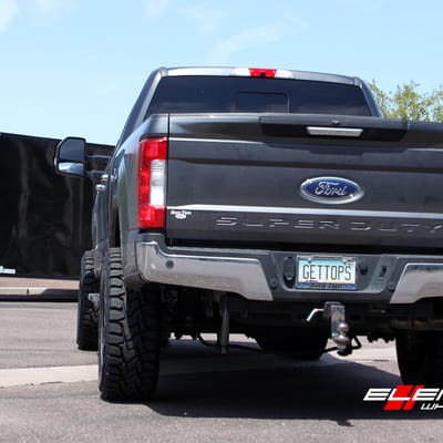 2017 Ford F-250 Leveled with 20x10 Fuel Offroad Hardline Wheels