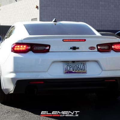 Staggered 20 Inch MPR M228 Gloss Black on Camaro Z28
