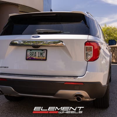 20 Inch Asanti ABL-21 in Gloss Black on a 2021 Ford Explorer