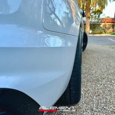 19 Inch Enkei GTC02 Matte Black on a 2020 Audi S4