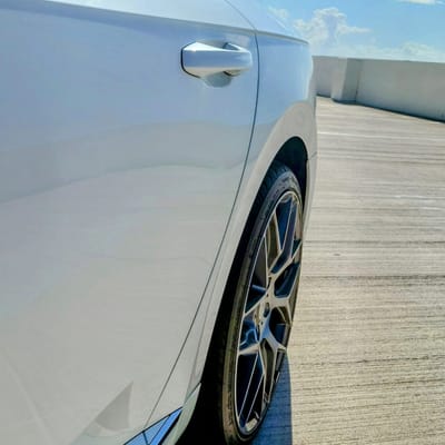 20 inch Asanti ABL-27 in Titanium Brushed on a 2023 Volkswagen Arteon