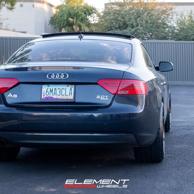 20 inch Rohana RC7 Matte Graphite on a 2013 Audi A5