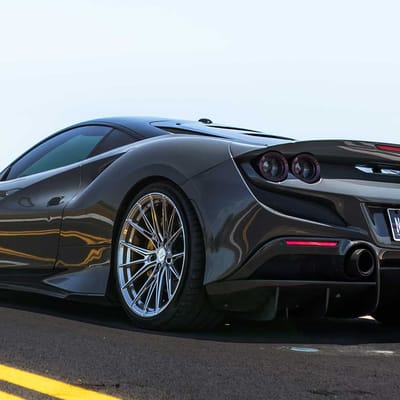 2022 Ferrari F8 Variant Rian Chrome Powdercoated