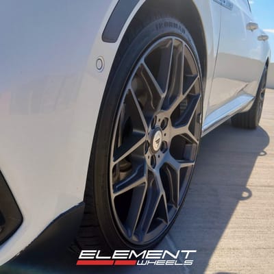 20 inch Asanti ABL-27 in Titanium Brushed on a 2023 Volkswagen Arteon