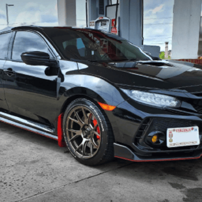 18 inch Konig Ampliform Gloss Bronze on Honda Civic Type R
